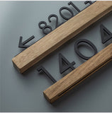 Custom Hotel Room Number Sign, Office Door Sign, Company Signage