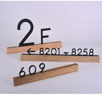 Custom Hotel Room Number Sign, Office Door Sign, Company Signage