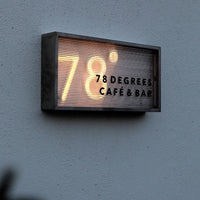 Luxury Custom Metal Backlit Sign, Illuminated Logo Sign, light box, Wall Logo Sign, Business Custom Sign, LED Sign