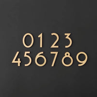 Custom Brass Number Sign, Door Number Sign, Hotel Number Sign