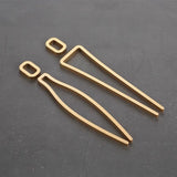 Luxury Aluminium Black with gold edge Washroom Sign, Bathroom Sign, Restroom Sign, Toilet Sign