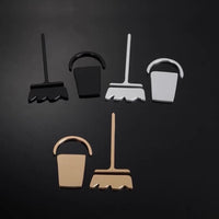Luxury Matt Surface Metal Cleaning room, Cleaning products, Cleaning tools, Service room sign
