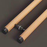 Luxury Stainless Steel & Wood Double Sided Door Pull Handles