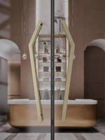 Luxury Modern Stainless Steel Double Sided Door Pull Handles