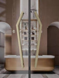 Luxury Modern Stainless Steel Double Sided Door Pull Handles