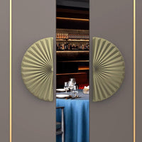 Luxury Modern Round Stainless Steel Double Sided Door Pull Handles