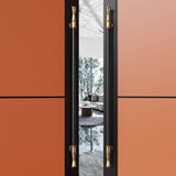 Luxury Stainless Steel & Wood Double Sided Door Pull Handles