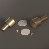 Luxury Stainless Steel & Wood Double Sided Door Pull Handles