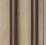 Luxury Stainless Steel & Wood Double Sided Door Pull Handles