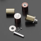 Luxury Modern Round Stainless Steel Double Sided Door Pull Handles