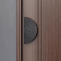 Luxury Modern Round Stainless Steel Double Sided Door Pull Handles