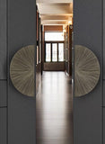 Luxury Modern Round Stainless Steel Double Sided Door Pull Handles