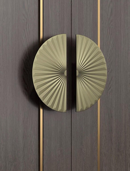 Luxury Modern Round Stainless Steel Double Sided Door Pull Handles
