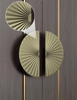 Luxury Modern Round Stainless Steel Double Sided Door Pull Handles