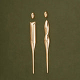 Deluxe Brass Washroom Sign, Bathroom Sign, Restroom Sign, Toilet Sign