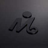 Luxury Matt Surface Metal Washroom Sign, WC Sign, Restroom Sign, Toilet Sign