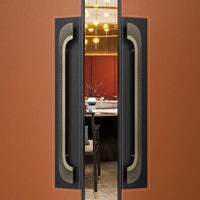 Luxury Modern Aluminium Metal Double Sided Door Pull Handles