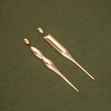 Deluxe Brass Washroom Sign, Bathroom Sign, Restroom Sign, Toilet Sign