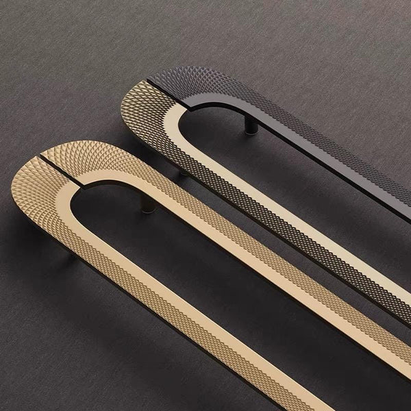 Luxury Modern Aluminium Metal Double Sided Door Pull Handles