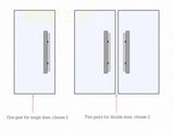 Luxury Modern Stainless Steel Double Sided Door Pull Handles