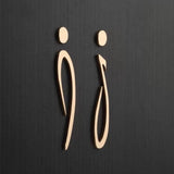 Luxury Matt Surface Metal Washroom Sign, WC Sign, Restroom Sign, Toilet Sign