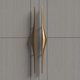 Luxury Stainless Steel Knurled Door Pull Handles
