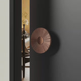 Luxury Modern Round Aluminium Double Sided Door Pull Handles