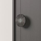 Luxury Modern Round Aluminium Double Sided Door Pull Handles