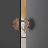 Luxury Modern Round Stainless Steel Double Sided Door Pull Handles