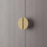 Luxury Modern Round Aluminium Double Sided Door Pull Handles