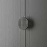 Luxury Modern Round Aluminium Double Sided Door Pull Handles