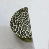 Luxury Hammered Round Aluminium Double Sided Door Pull Handles