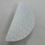 Luxury Hammered Round Aluminium Double Sided Door Pull Handles