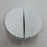 Luxury Hammered Round Aluminium Double Sided Door Pull Handles
