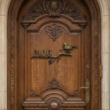 Custom Aluminium Door Number Sign