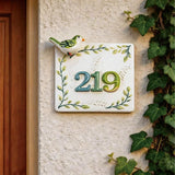 Luxury Ceramic Door Number, House Number Sign