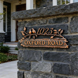 Luxury Aluminium Door, House, Address Number Sign