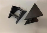 Luxury Modern Triangular Aluminium Double Sided Door Pull Handles