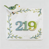 Luxury Ceramic Door Number, House Number Sign