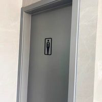 Customize Men and Women Restroom Bathroom Toilet Sign