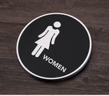 Custom Washroom Sign, Bathroom Sign, Restroom Sign, Toilet Sign