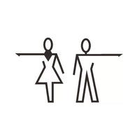 Luxury Metal Washroom Sign, Bathroom Sign, Restroom Sign, Toilet Sign, Disabled Sign, Handicapped Sign