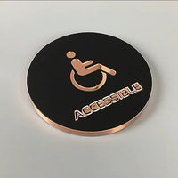 Custom Washroom Sign, Bathroom Sign, Restroom Sign, Toilet Sign, Disabled Sign, Handicapped Sign