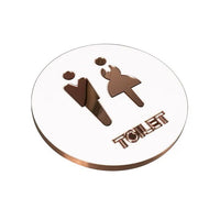 Custom Washroom Sign, Bathroom Sign, Restroom Sign, Toilet Sign