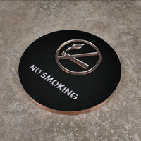 Custom Acrylic No Smoking Sign, CCTV Sign, Wifi Sign