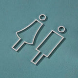 Luxury Aluminium Washroom Sign, Bathroom Sign, Restroom Sign, Toilet Sign