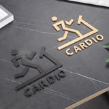 Custom Gym Room Sign, Cardio Sign, Fitness Room Sign