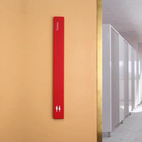 Luxury Matt Surface Color Aluminium Washroom Sign, Bathroom Sign, Restroom Sign, Toilet Sign